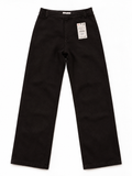 Pantaloni marrone scuro a gamba larga – Taglia 25