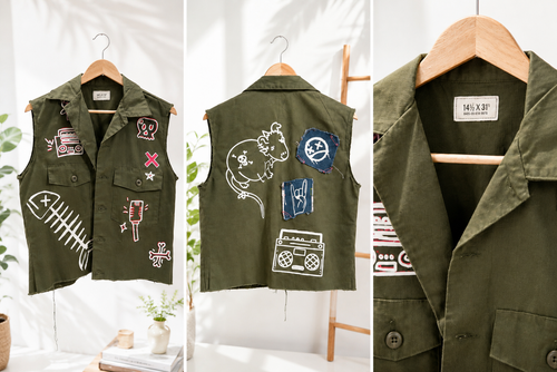 Gilet militare vintage