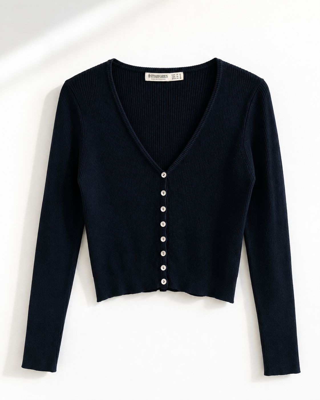 Cardigan corto nero VERSYS – Taglia S