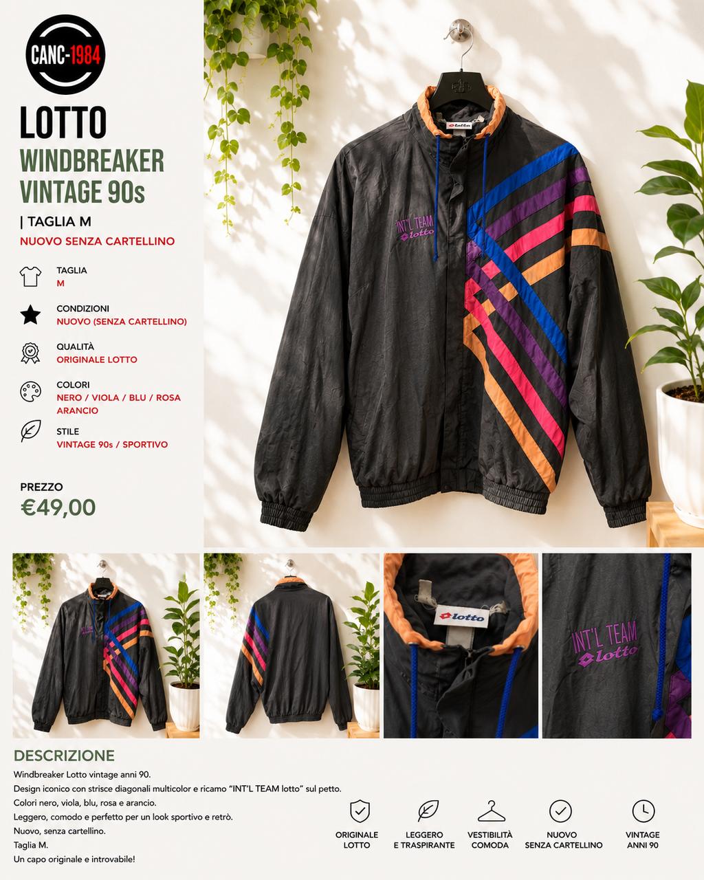 Giacca lotto