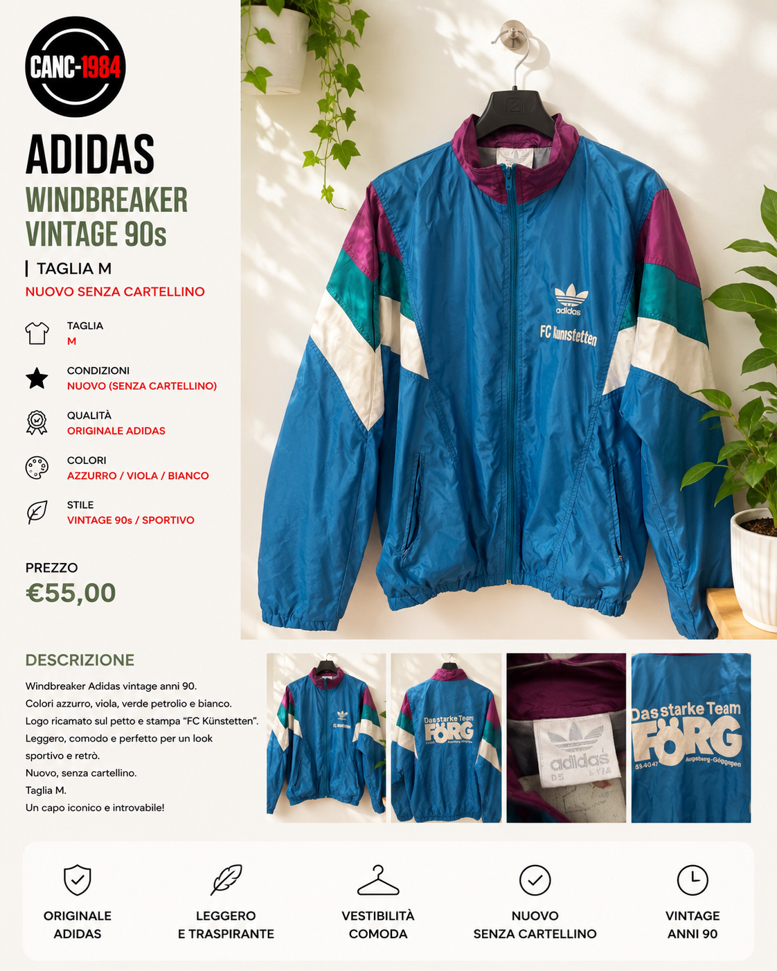 Windbreaker adidas