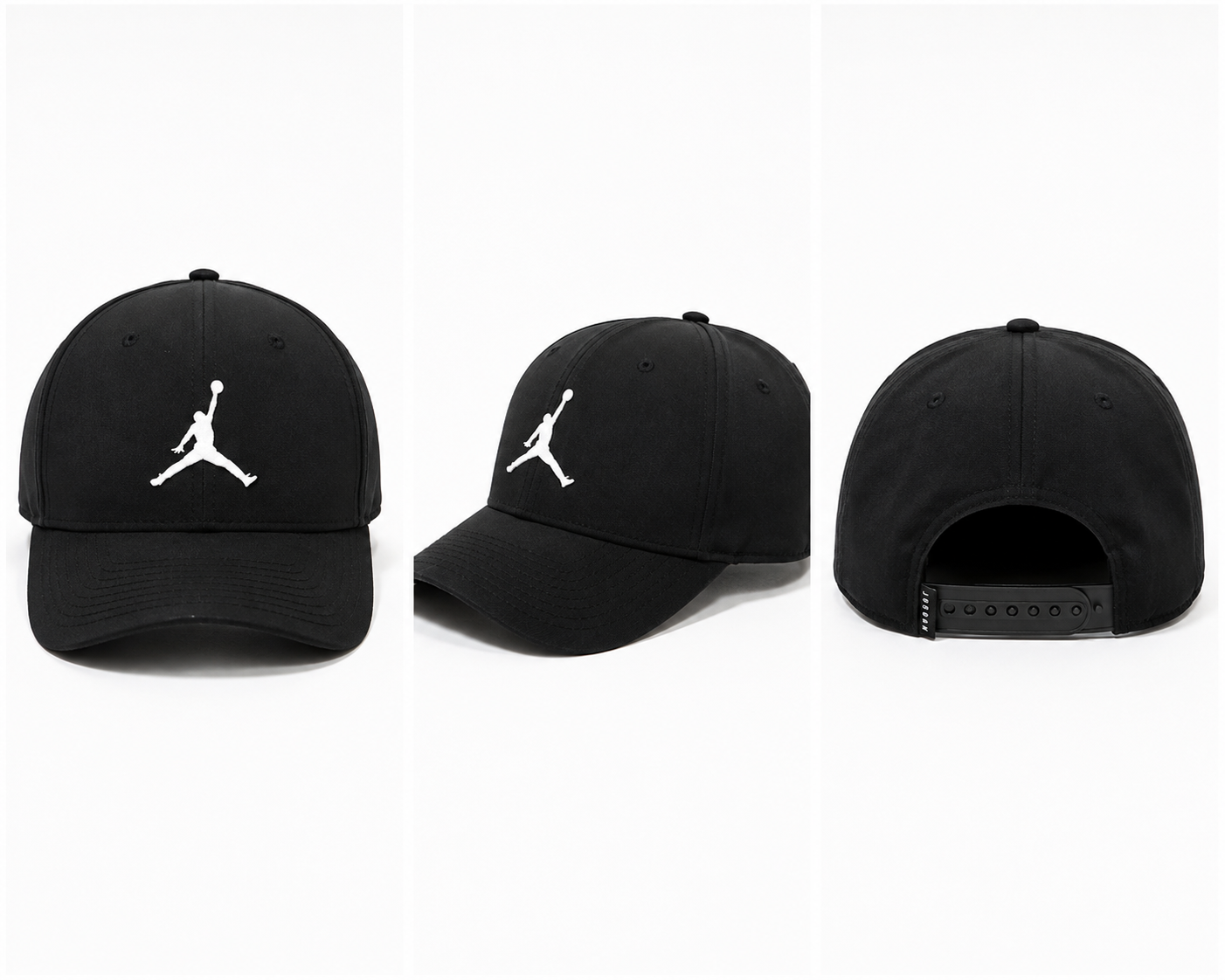 🧢 Jordan Jumpman Cap – Nero