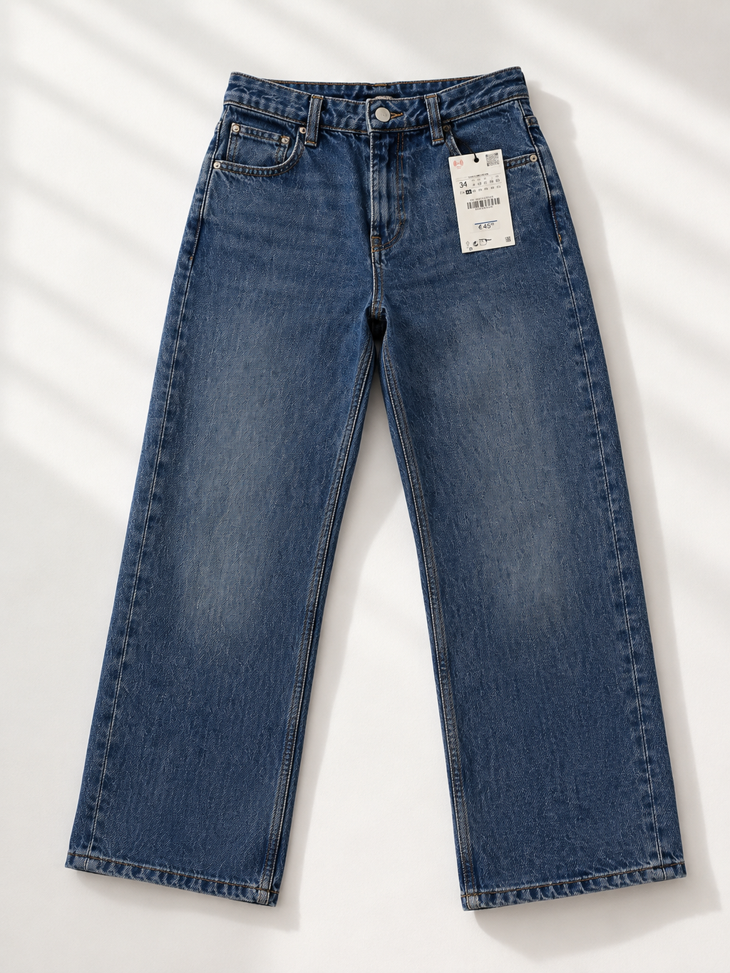 Jeans blu gamba dritta – Nuovi con etichetta