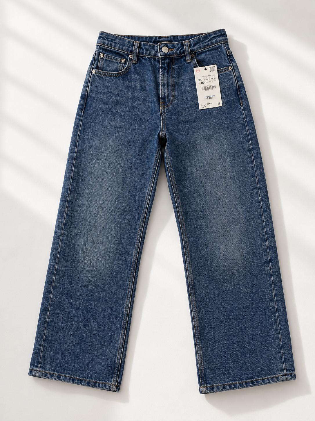 Jeans blu gamba dritta – Nuovi con etichetta