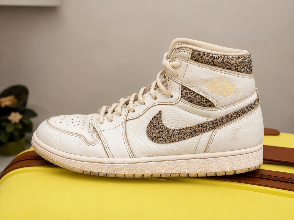 Nike Air Jordan 1 High White Grey – Sneakers Uomo